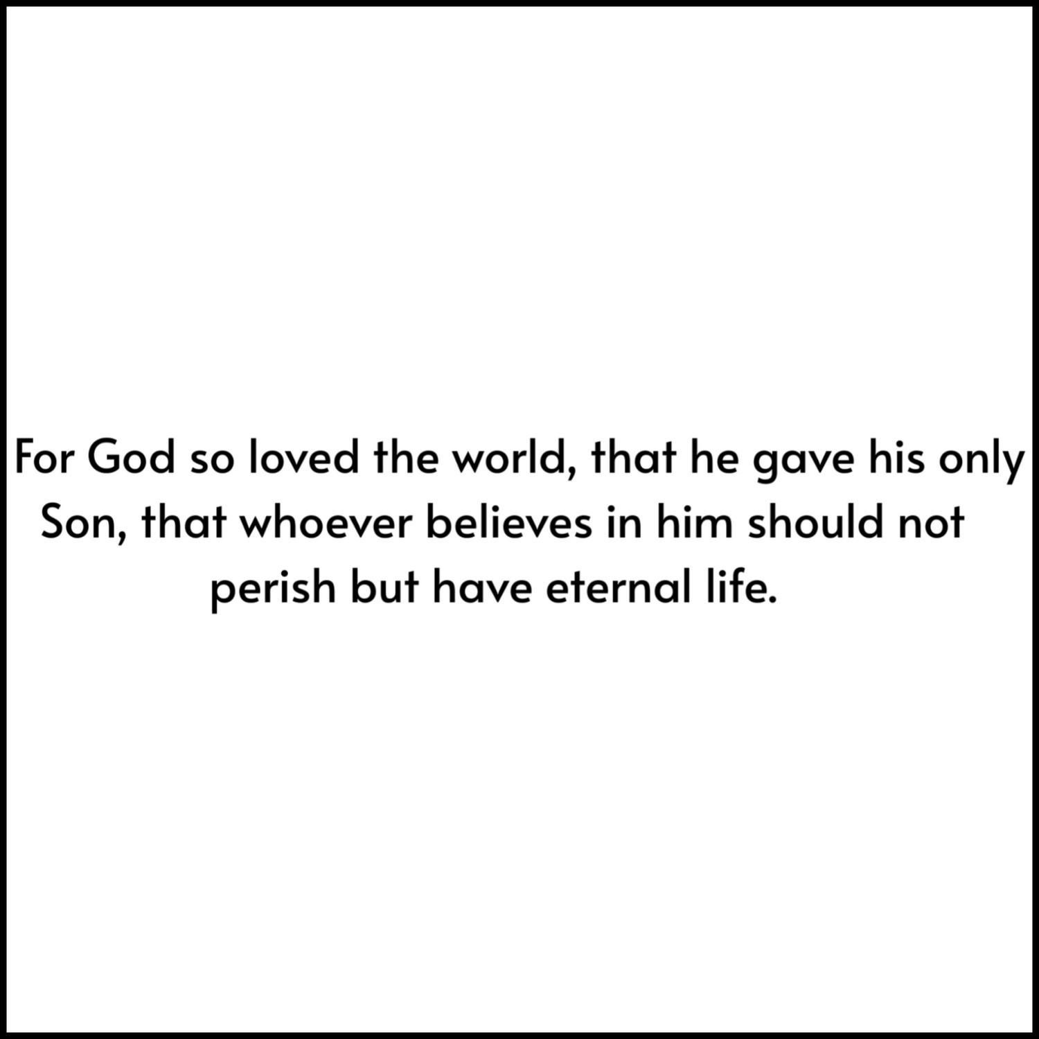 John 3:16