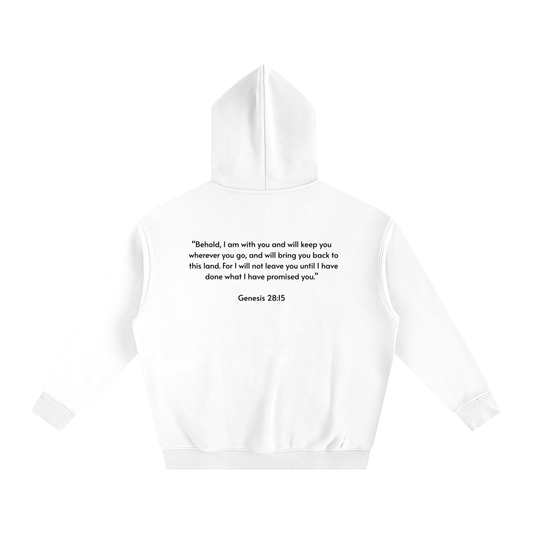 Oversize Fleeced Hoodie | Genesis 28:15