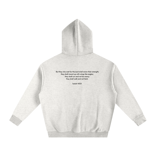Oversize Fleeced Hoodie | Isaiah 40:31