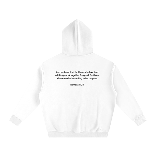 Oversize Fleeced Hoodie | Romans 8:28