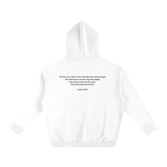 Oversize Fleeced Hoodie | Isaiah 40:31