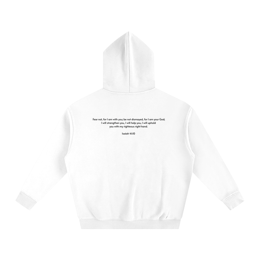 Oversize Fleeced Hoodie | Isaiah 41:10