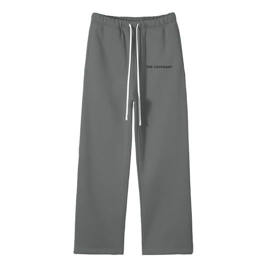 Straight-Leg Fleece Pants