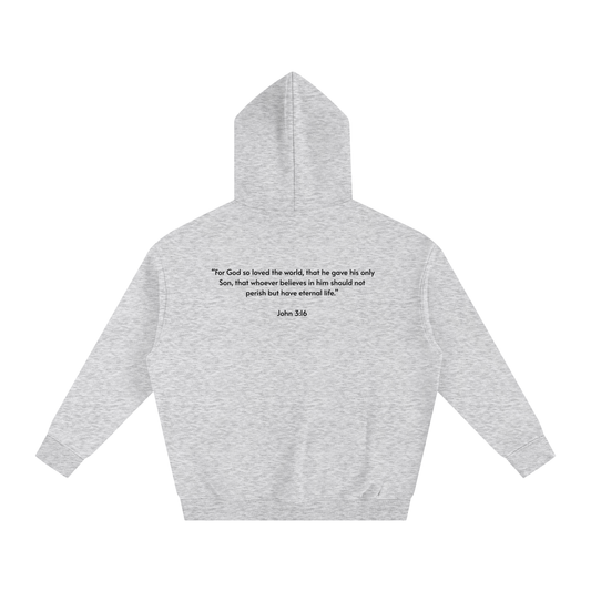 Oversize Fleeced Hoodie | John 3:16