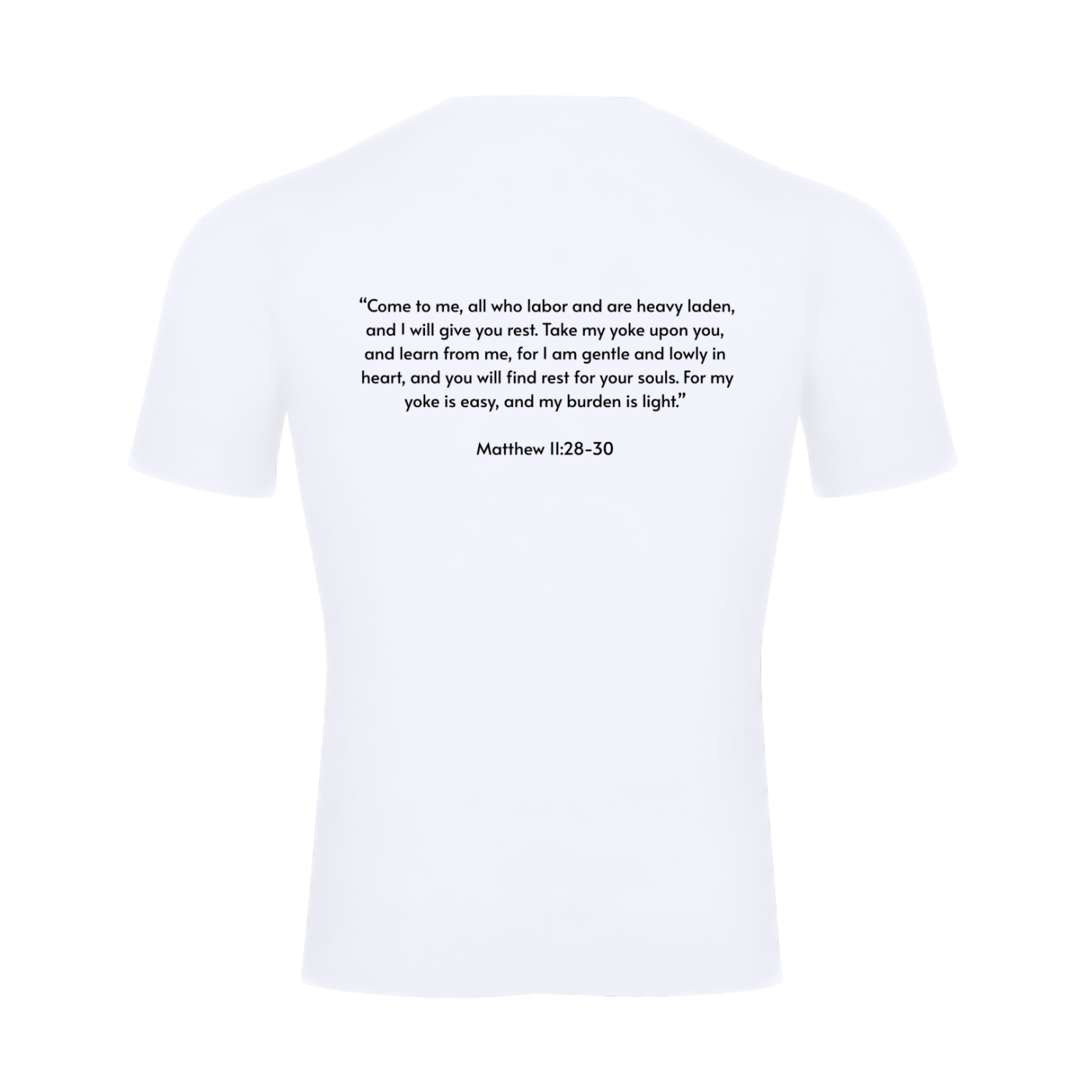 Performance T-shirt | Matthew 11:28-30